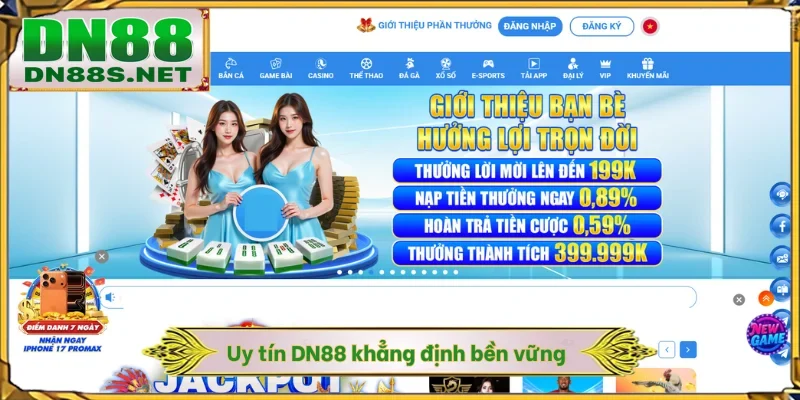 Uy tín DN88 khẳng định bền vững